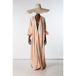MARRAKSHI LIFE Blush/Sand Touareg Shirt Dress STAINED